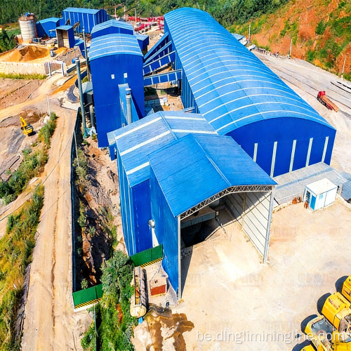 800-1000 TPH вытворчасці пяску і запаўняльнікаў Праект